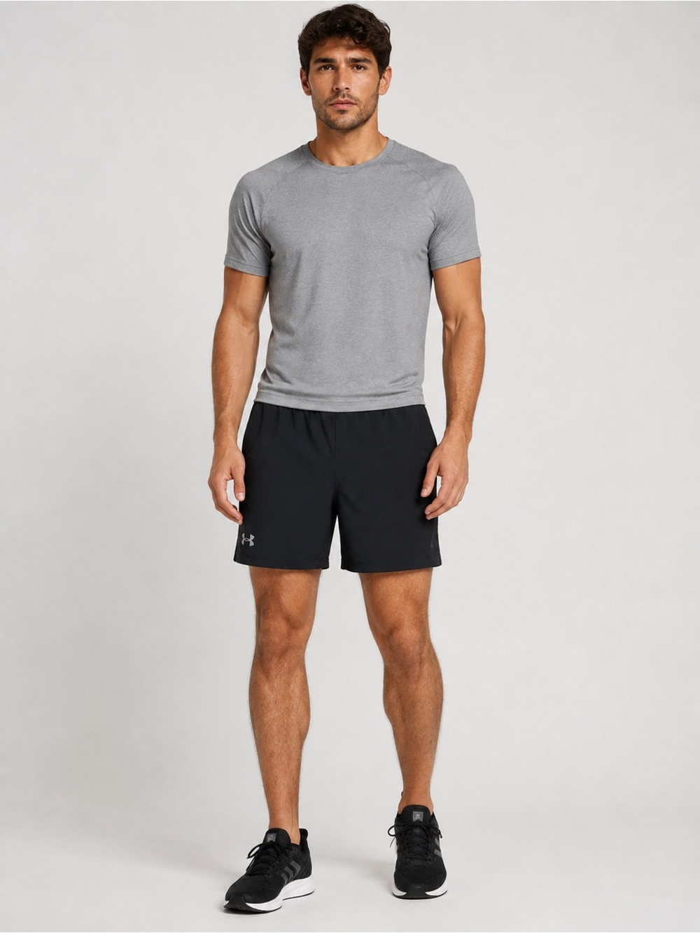 Under Armour HeatGear SpeedPocket Men’s Black Running Shorts NWT Size Large LG